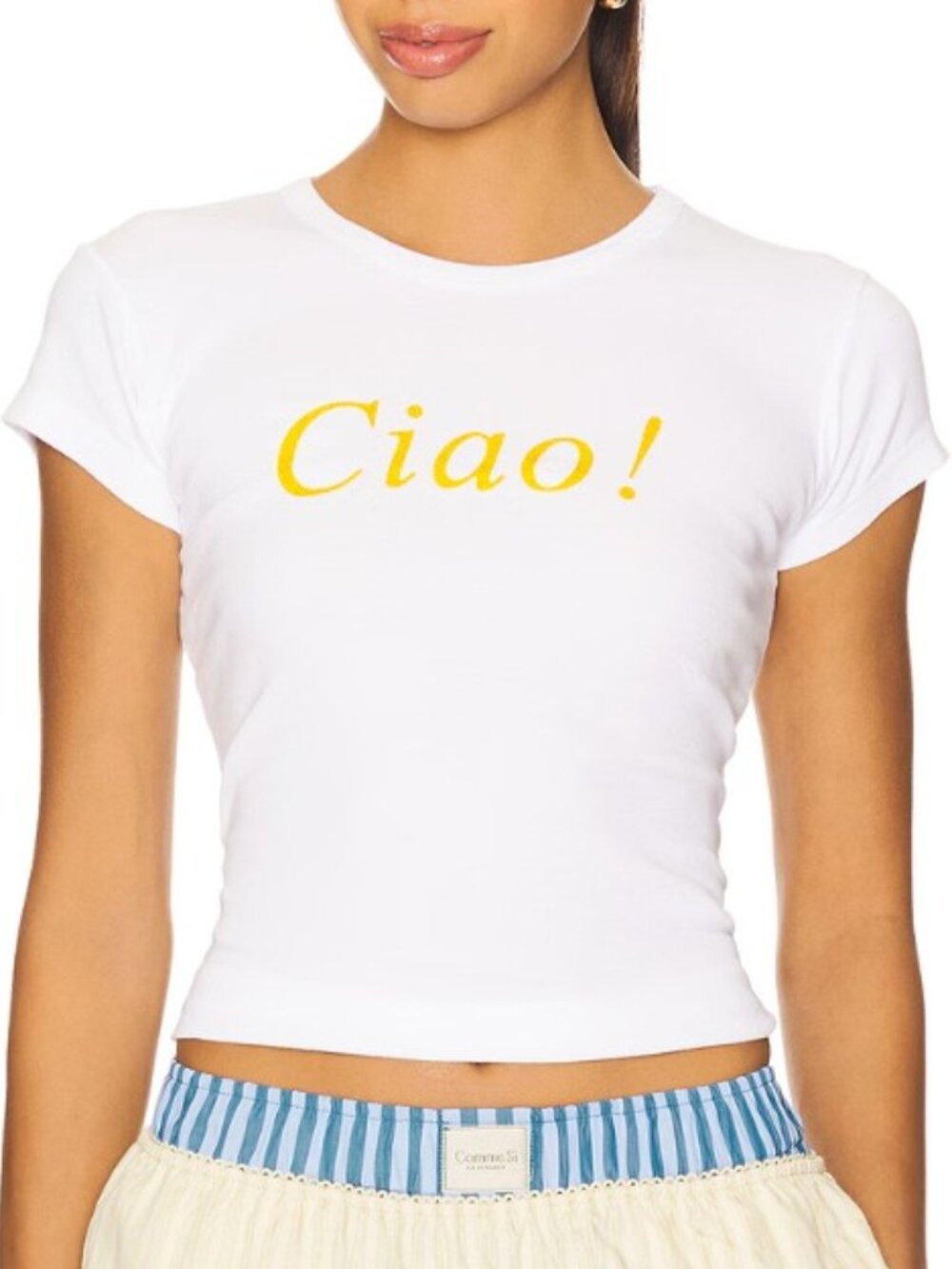 Departure Ciao Baby Tee, S